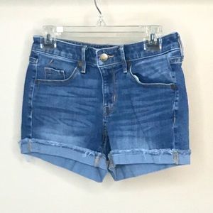 SOLD MOSSIMO Mid-Rise Midi Jean Shorts